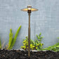 Phare Cast Brass Adjustable Path Light Natural Bronze