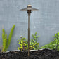 Phare Cast Brass Adjustable Path Light Natural Bronze