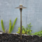 Phare Cast Brass Adjustable Path Light Natural Bronze