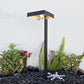 Plateau Cast Brass Contemporary Pathway Light Gun Metal Black