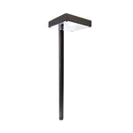 Plateau Cast Brass Path Light Outdoor Landscape Lighting by Lumiere Lighting