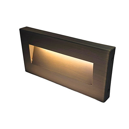 Platine Solid Brass Deck Step Light by Lumiere Lighting