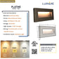 Platine Solid Brass Deck Step Light