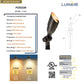 Poisson Cast Brass Natural Bronze Mini Spot Light
