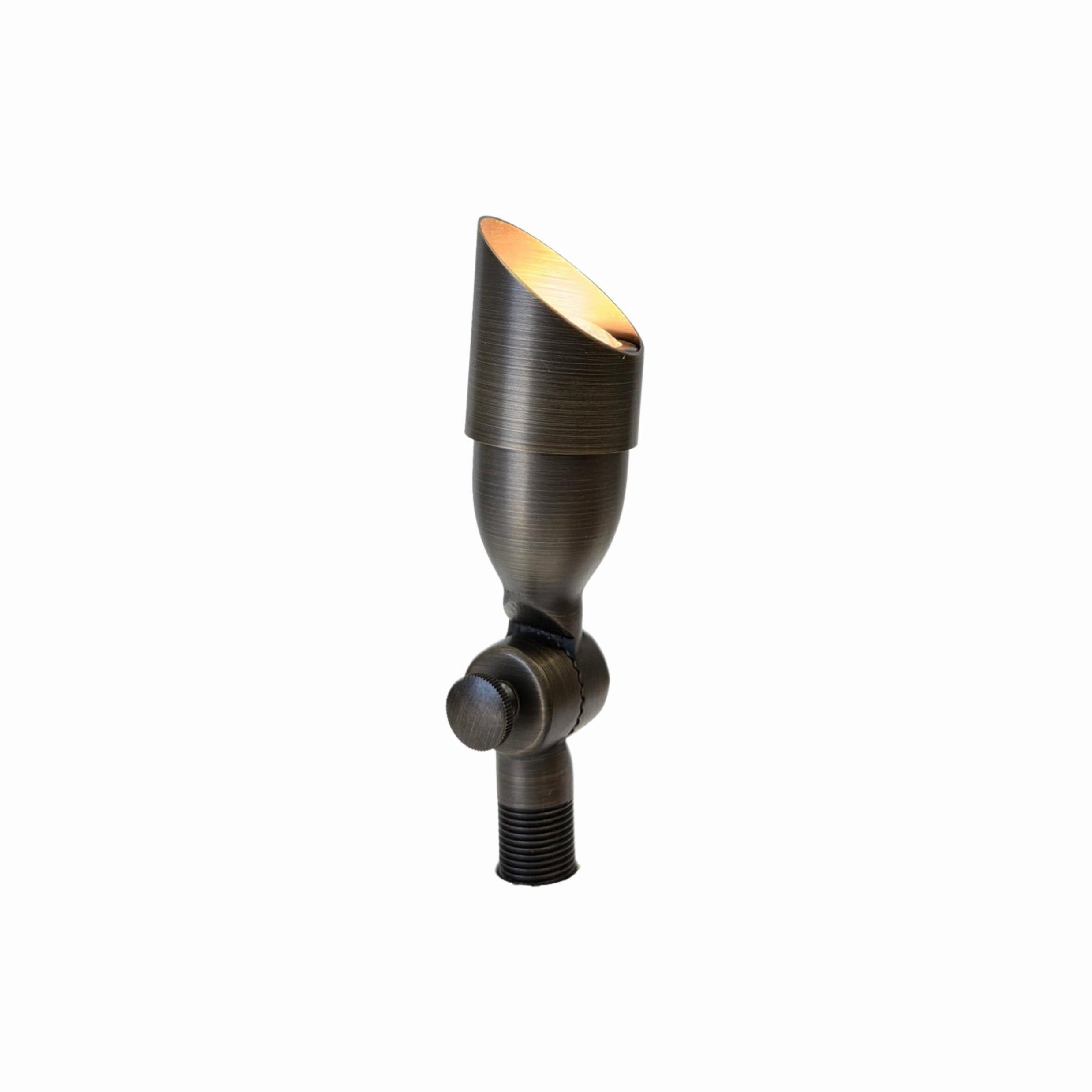 Poisson Cast Brass Natural Bronze Mini Spot Light