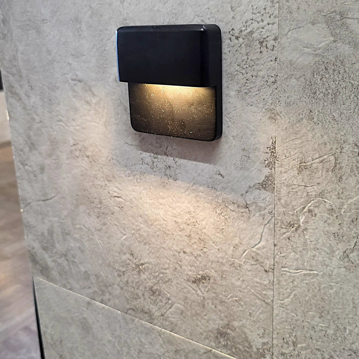 Prestige Cast Brass Surface Mount Step Deck Light by Lumiere Lighting