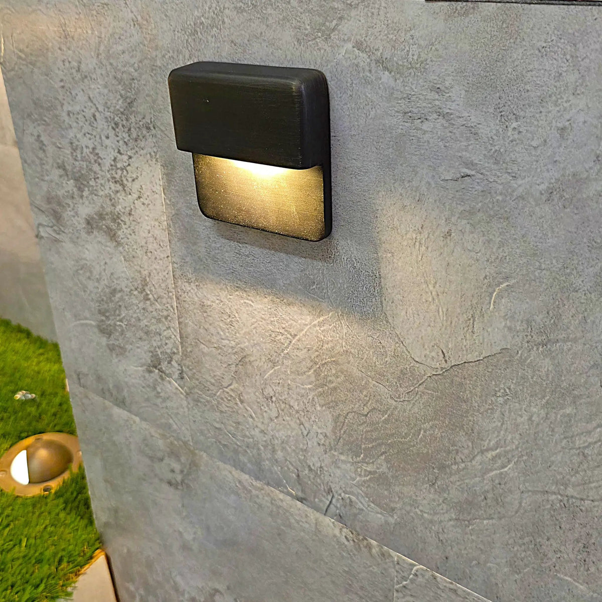 Prestige Cast Brass Surface Mount Step Deck Light by Lumiere Lighting