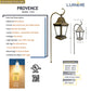 Provence Solid Brass Craftsman Decorative Pathway Light