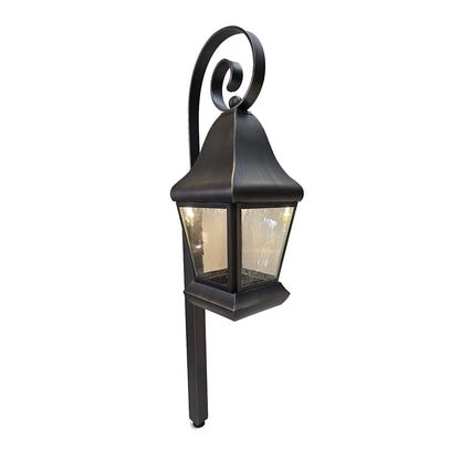 Provence Solid Brass Craftsman Decorative Pathway Light