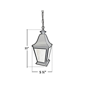 Provence Solid Brass Craftsman Pedant Hanging Lantern Light