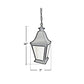 Provence Solid Brass Craftsman Pedant Hanging Lantern Light