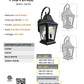 Provence Solid Brass Craftsman Wall Sconce Lantern Light