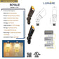 Royale Cast Brass Mini Spotlight MR8 by Lumiere Lighting
