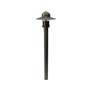 Sable Cast Brass Adjustable Path Light Natural Bronze