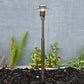 Sable Cast Brass Adjustable Path Light Natural Bronze
