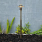 Sable Cast Brass Adjustable Path Light Natural Bronze