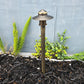 Sable Cast Brass Adjustable Path Light Natural Bronze