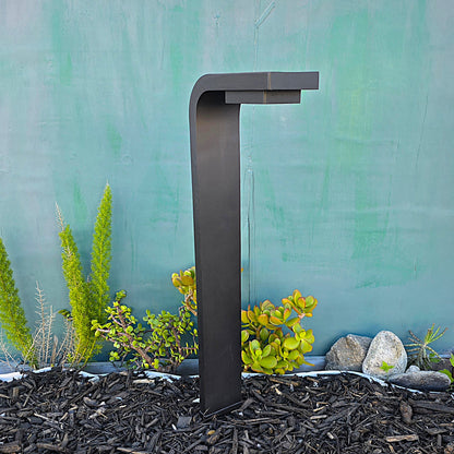 Serenite Solid Brass Contemporary Path Light