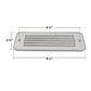 Louvered Face Plate Solid Brass Cover
