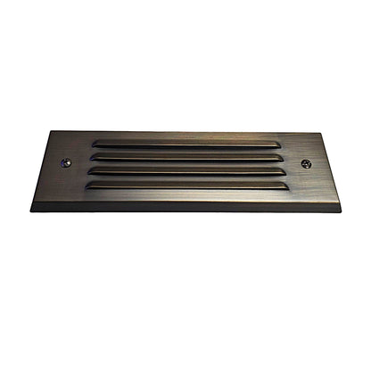 Louvered Face Plate Cover Brass Kit