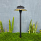 Spectra Solid Brass  Two Tiered Pathway Light (Black/Antique Bronze)
