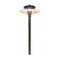 Spectra Solid Brass Two Tiered Path Light Outdoor Landscape Lighting by Lumiere Lighting