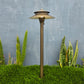 Spectra Solid Brass  Two Tiered Pathway Light (Black/Antique Bronze)