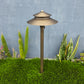 Spectra Solid Brass  Two Tiered Pathway Light (Black/Antique Bronze)