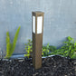 Tour Solid Brass Craftsman Bollard Pathway Light
