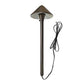 Versaille Solid Brass Hammered Path Light Outdoor Landscape Lighting
