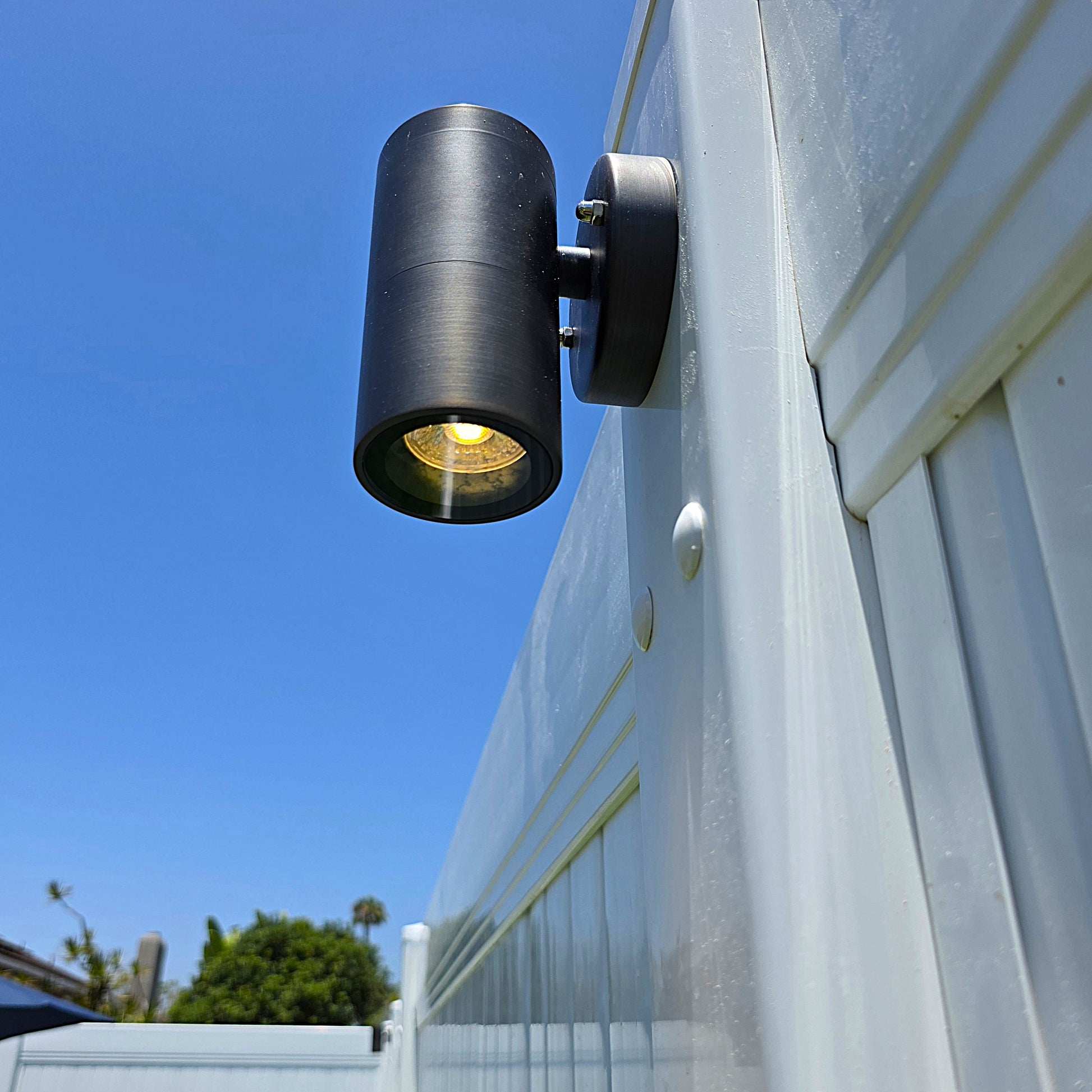 Votive Cast Brass Down Light Natural Bronze by Lumiere Lighting