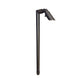 Zone Solid Brass Directional Path Light with adjustable shade on a stake