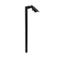 Zone Solid Brass Directional Path Light on a stake with adjustable head directing downward outdoor illumination.
