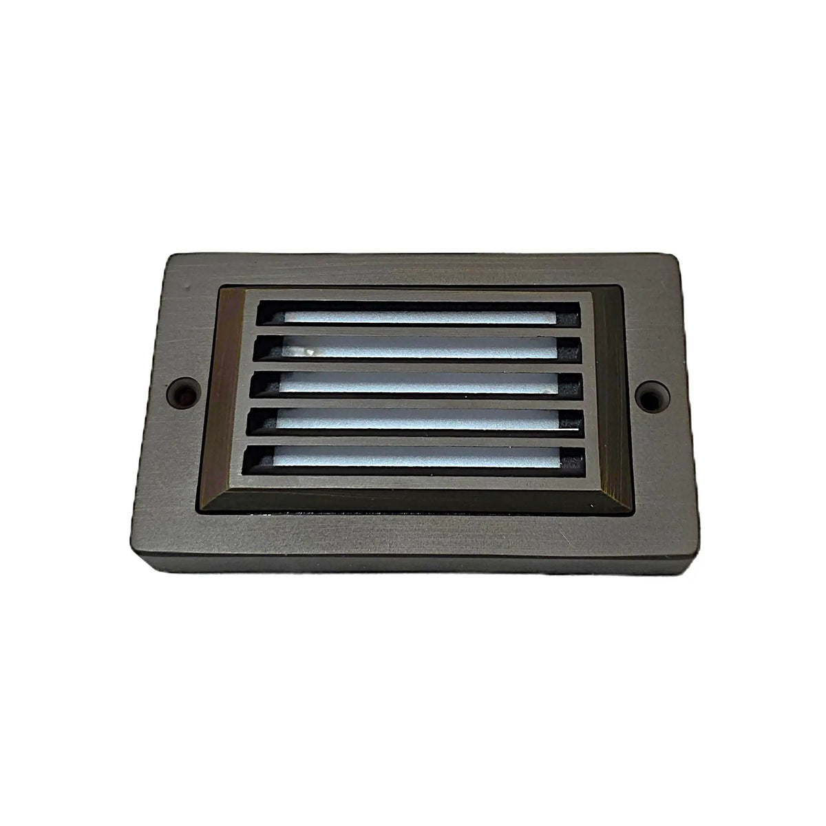 Fente Cast Brass Step & Deck Light Natural Bronze | Surface Flush Mount by Lumiere Lighting