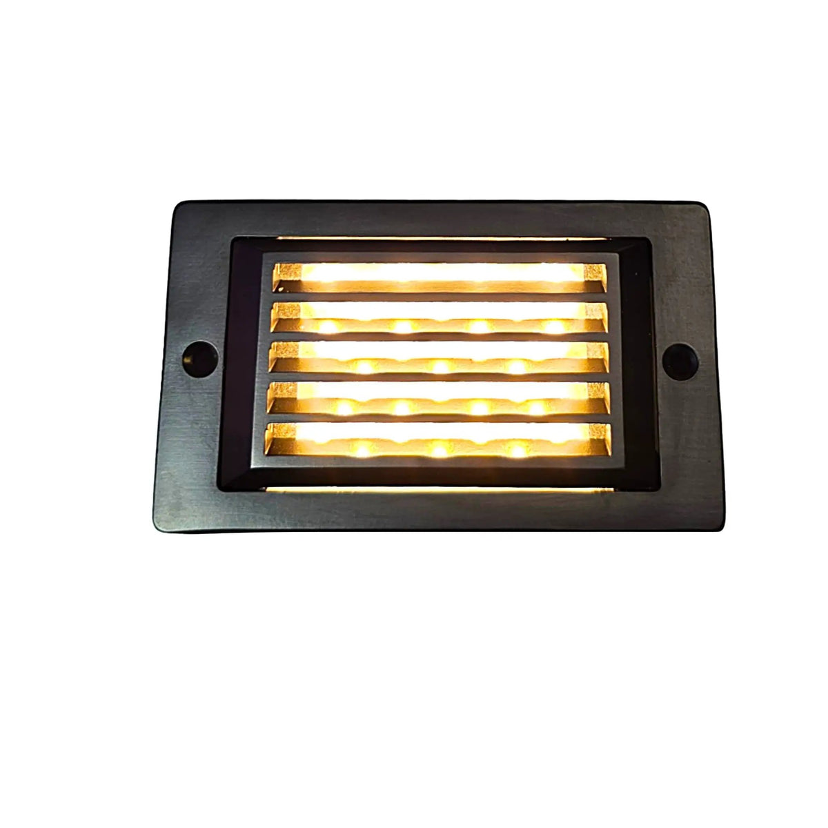 Fente Cast Brass Step & Deck Light Natural Bronze | Surface Flush Mount by Lumiere Lighting