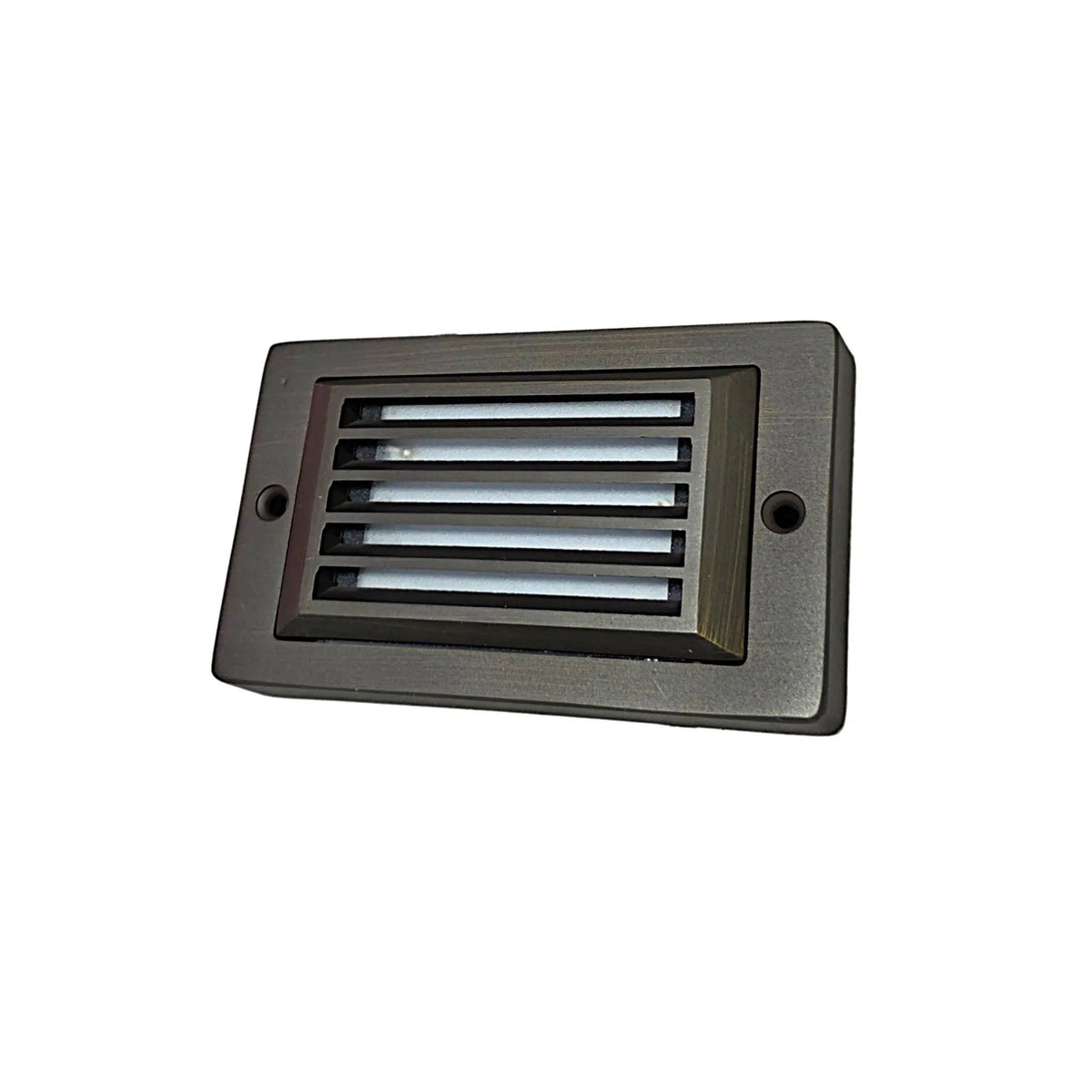 Fente Cast Brass Step & Deck Light Natural Bronze | Surface Flush Mount by Lumiere Lighting