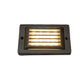 Fente Cast Brass Step & Deck Light Natural Bronze | Surface Flush Mount by Lumiere Lighting