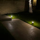 Petite Brilia Cast Brass Bollard Contemporary Pathway Natural Bronze