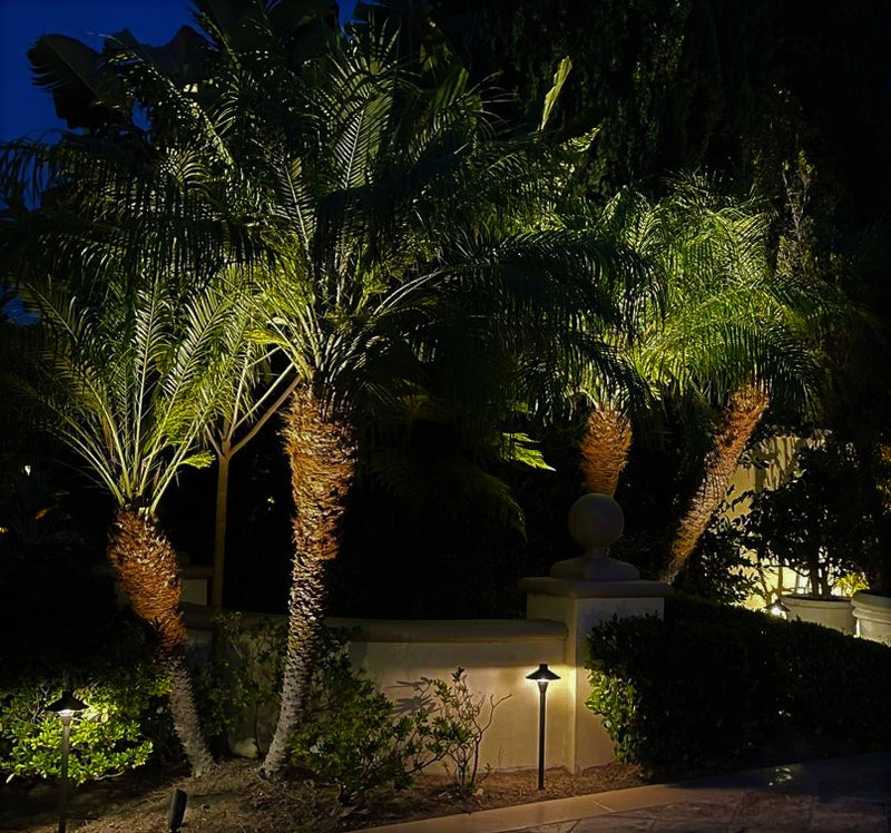 COMBO IX- Solid Cast Brass Outdoor Landscape Pathway & Spot Lighting - Lumiere Lighting
