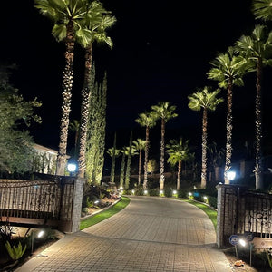 COMBO VII - Solid Cast Brass Outdoor Landscape Pathway & Spot Lighting - Lumiere Lighting