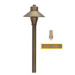 Abajour Solid Brass Path & Area Light - Low Voltage Landscape Lighting - Lumiere Lighting