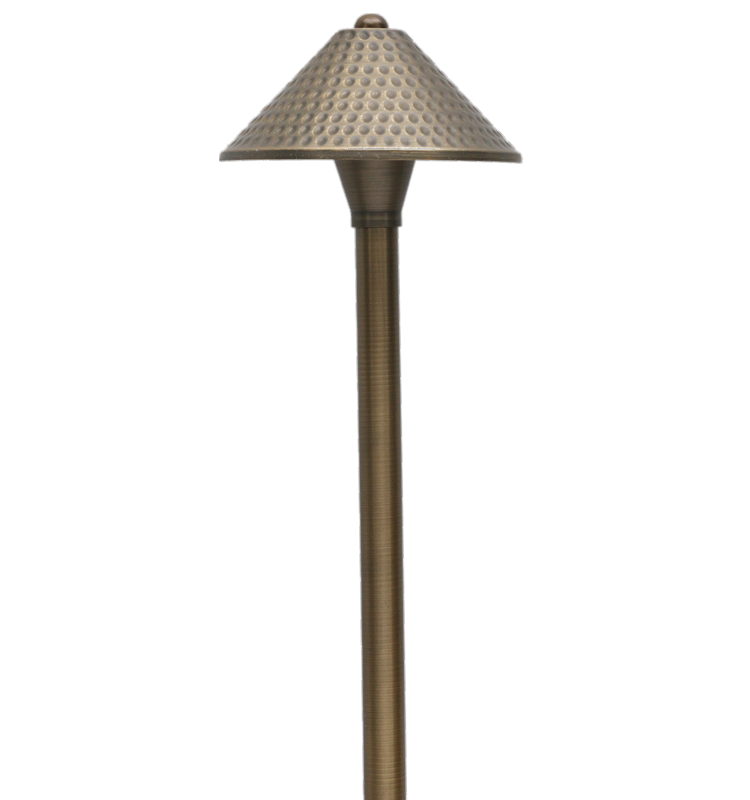 4 Pack Versaille Solid Brass Path & Area  Light - Professional Landscape Lighting - Lumiere Lighting
