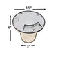 Bruler Solid Cast Brass In-Ground Well Light Outdoor Landscape Lighting - Lumiere Lighting