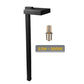 Carre Contemporary Solid Brass Outdoor Path & Area Light - Lumiere Lighting