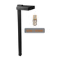 Carre Contemporary Solid Brass Outdoor Path & Area Light - Lumiere Lighting