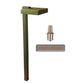 Carre Contemporary Solid Brass Outdoor Path & Area Light - Lumiere Lighting