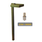 Carre Contemporary Solid Brass Outdoor Path & Area Light - Lumiere Lighting