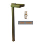 Carre Contemporary Solid Brass Outdoor Path & Area Light - Lumiere Lighting