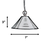 Cone Solid Brass Pedant-Hanging Light - Lumiere Lighting