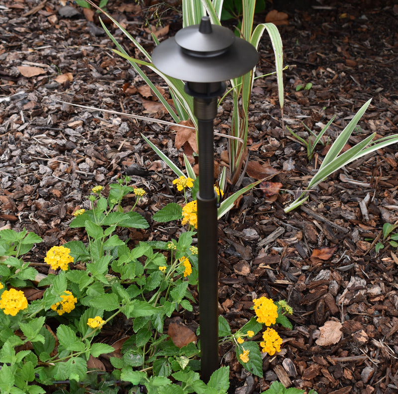 Sable - Outdoor Solid Cast Brass Adjustable Spread Path Light - Lumiere Lighting